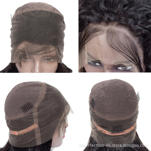 360 Lace Frontal 100% Human Hair Wigs Wholesale Hot Sale  Brazilian Virgin Hair  With Baby Hair 360 Lace  Wigs